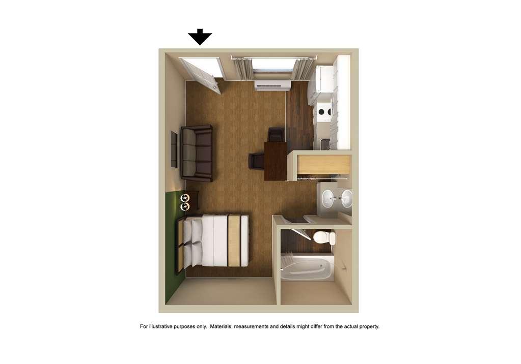 Extended Stay America Suites - Dallas - Vantage Point Dr Zimmer foto